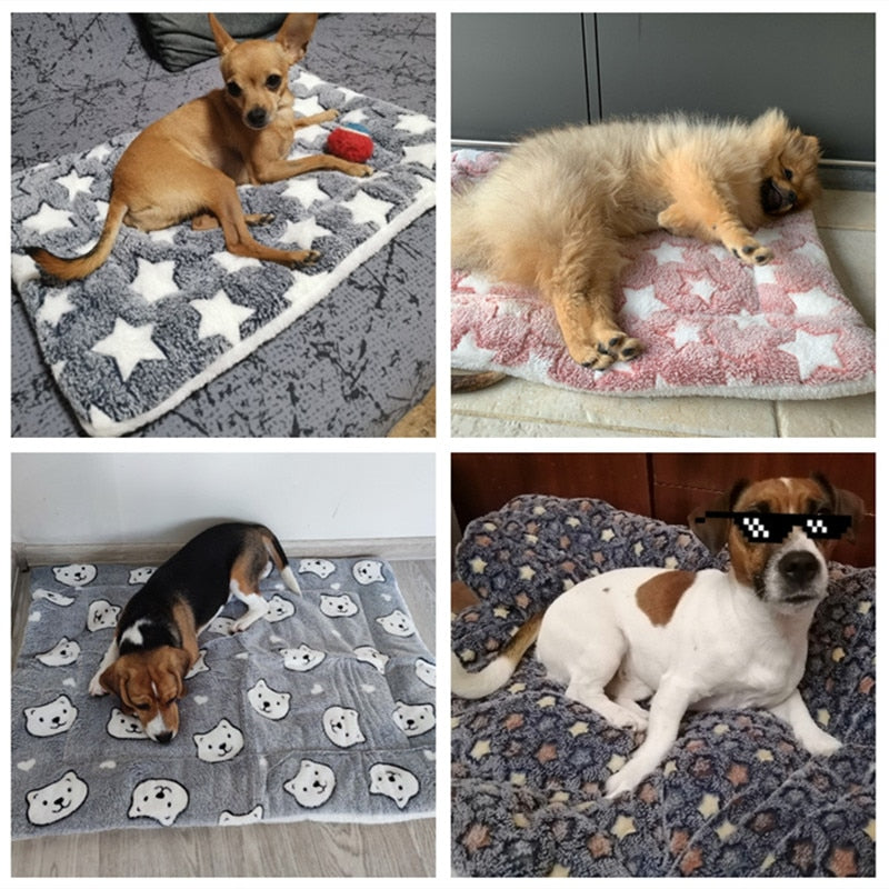 Soft Fleece Pet Bed