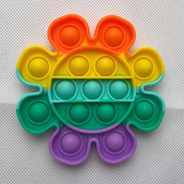 Fidget Rainbow Bubble Pop Toy