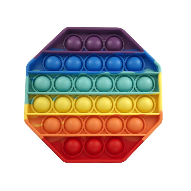 Fidget Rainbow Bubble Pop Toy