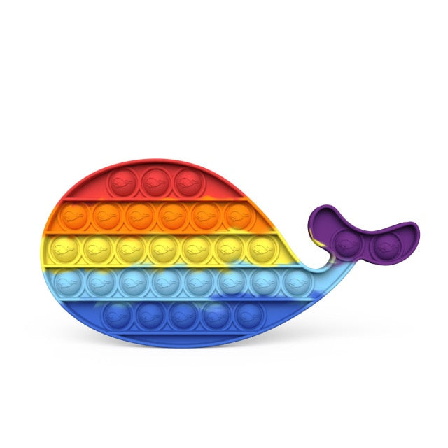 Fidget Rainbow Bubble Pop Toy