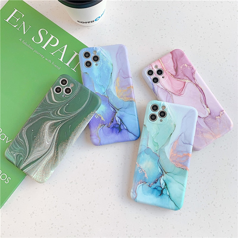 Marble Camera Phone Case for iPhone