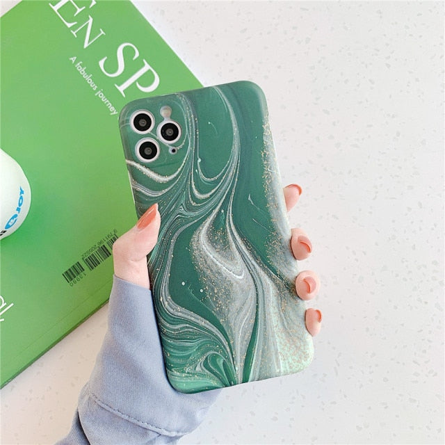 Marble Camera Phone Case for iPhone