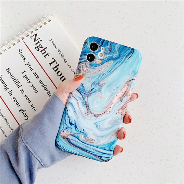 Marble Camera Phone Case for iPhone