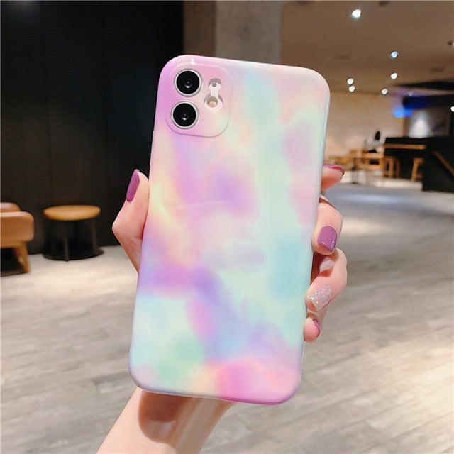 Marble Camera Phone Case for iPhone